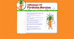 Desktop Screenshot of moroten.nu